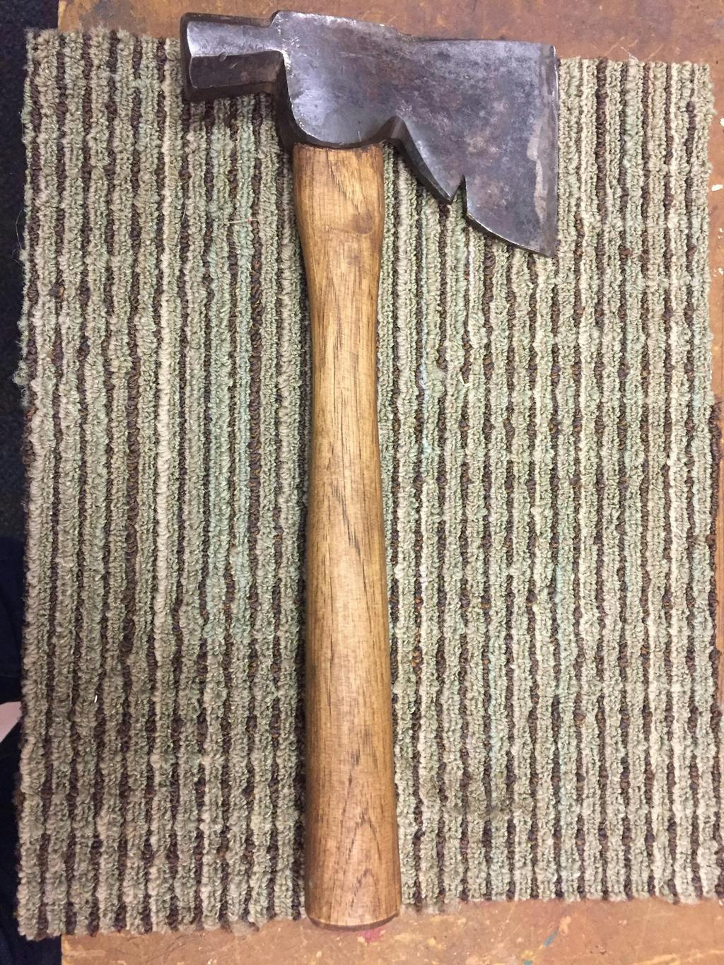 14" Beaver Tooth Vintage Style Half / Box Hatchet Handle USA Beaver