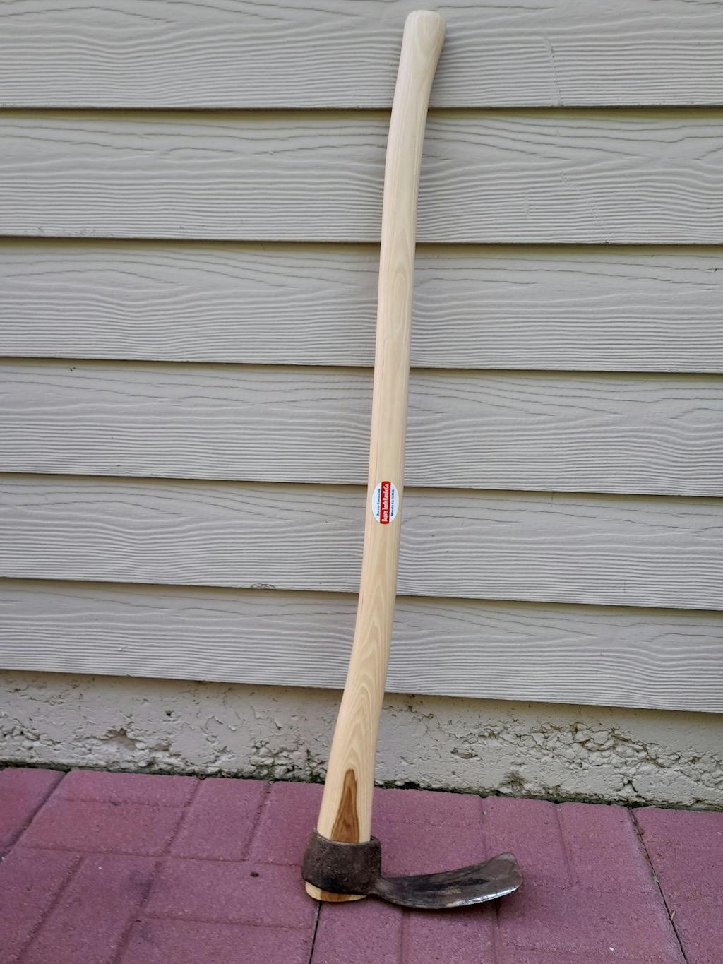 40" American Hickory Grub Hoe Handles BeaverTooth Handle Co.