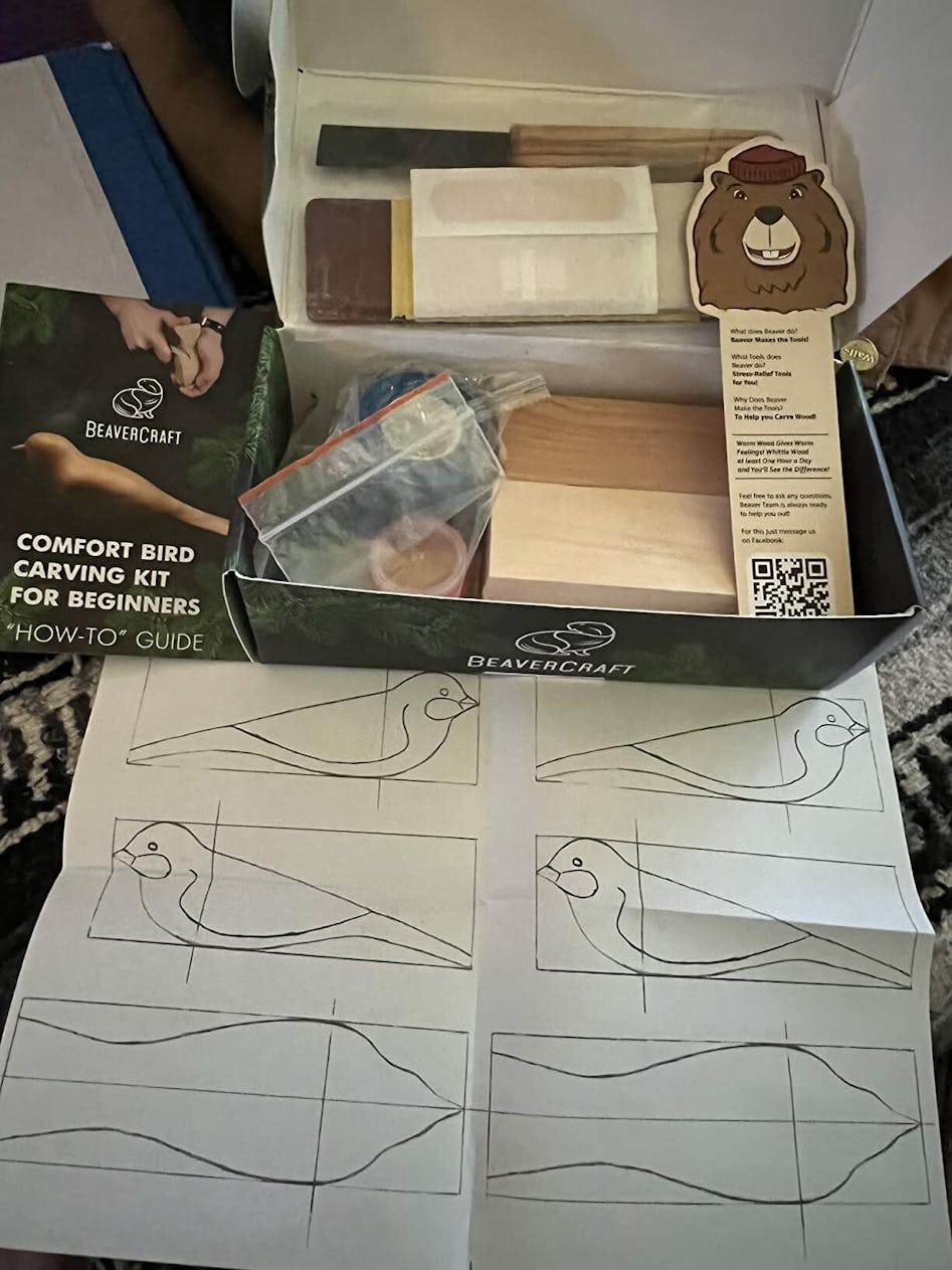 BeaverCraft Wood Carving Kit for Beginners DIY Kits for Adults & Kids –  WoodArtSupply