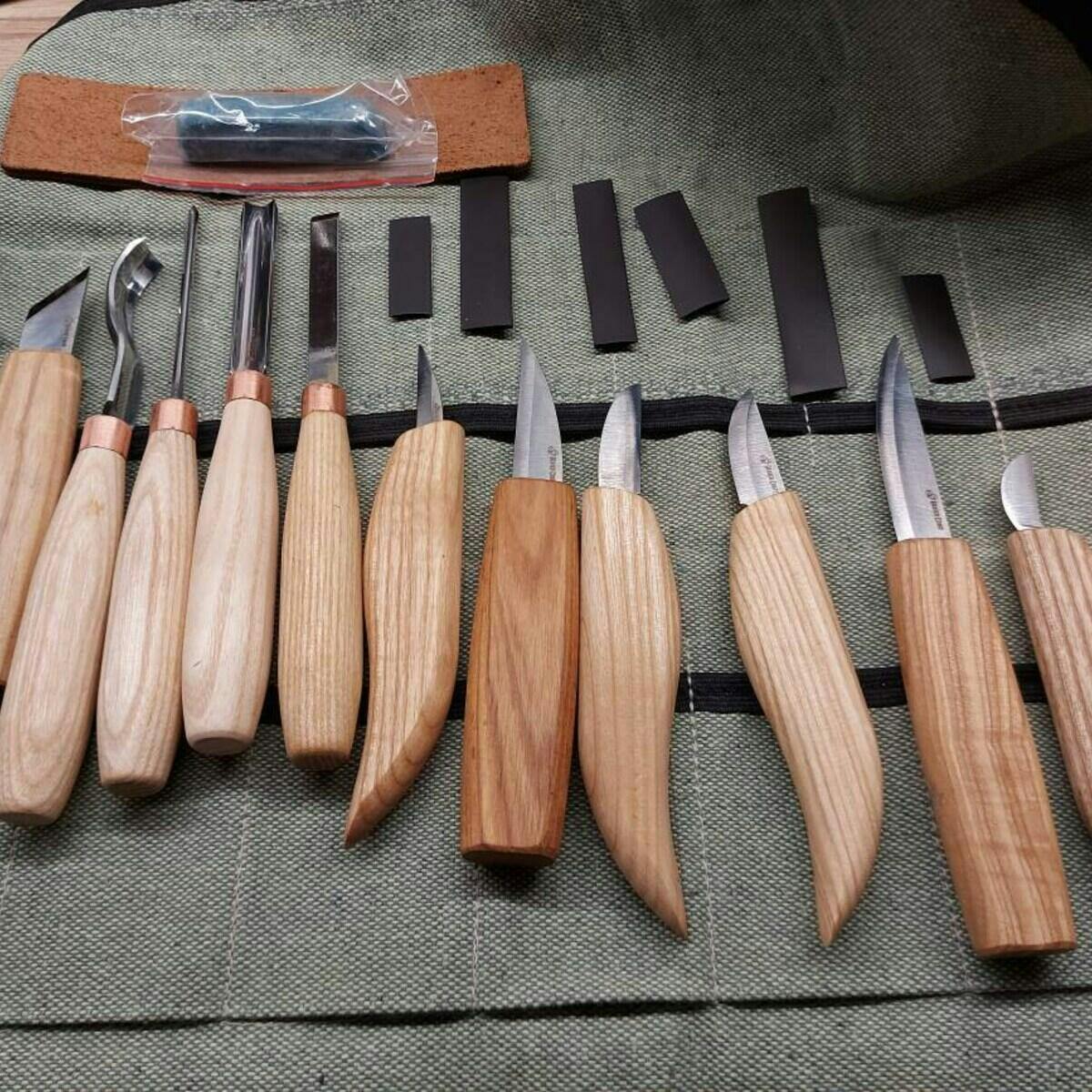 Newest Professional Woodcarving Set of 4 Knives S51 BeaverCraft