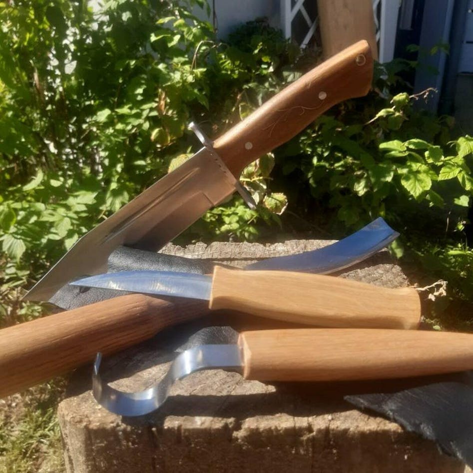 BeaverCraft S14 Wood Carving Tools Kit BB2 Wood Carving Spoon - Yahoo  Shopping