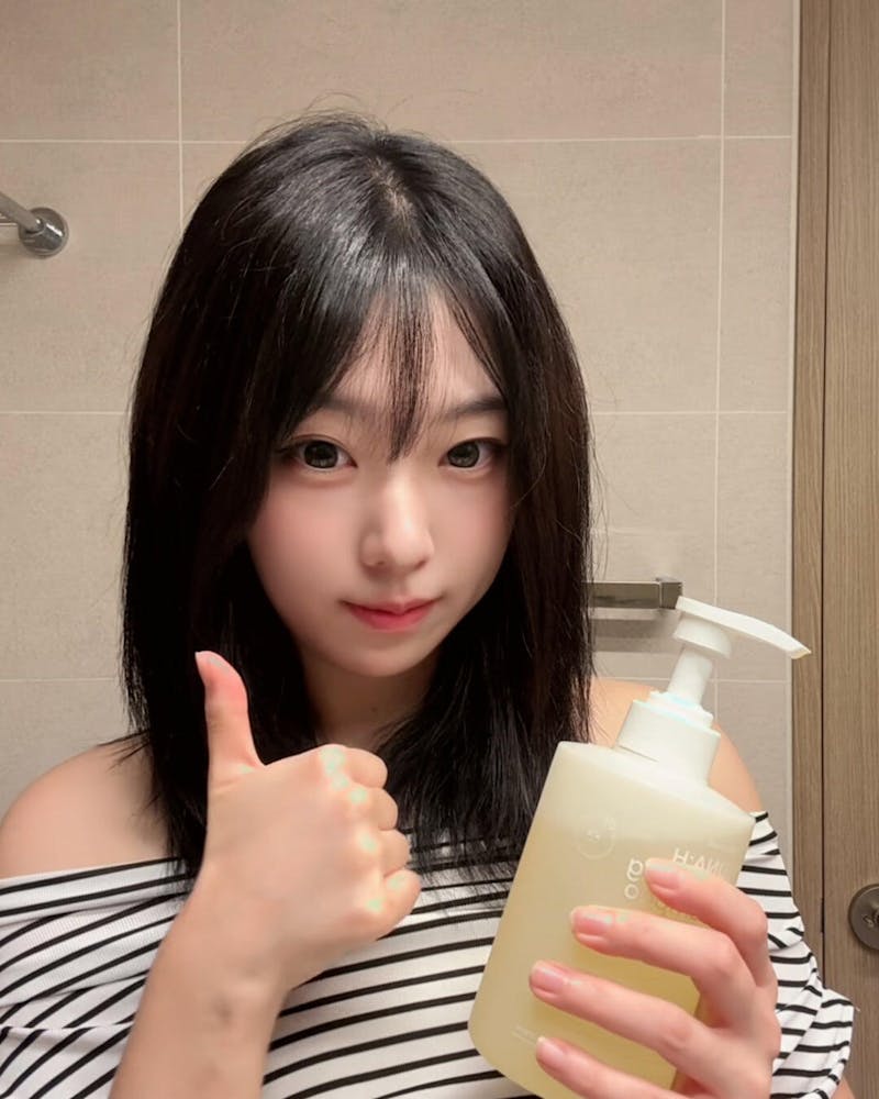 Luna:H Balancing Shampoo – Sebum Control, Centella & Chamomile Soothing, Gentle Plant-Based Scalp Care