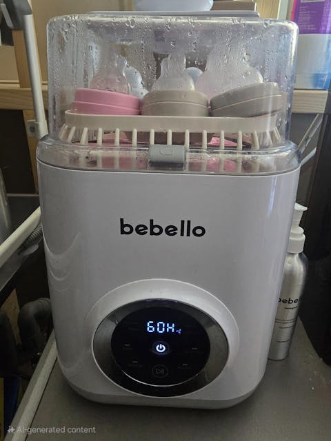 4-in-1 Baby Bottle Washer, Steriliser, Dryer & Protector