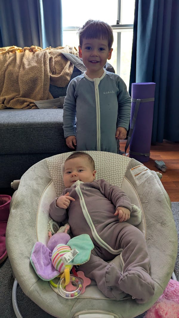 Warmzie Sleepsuit - Cornflower Cutie