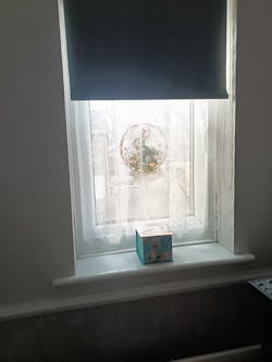 Bunny Sun Catcher Decoration Stained Glass Window Hanging