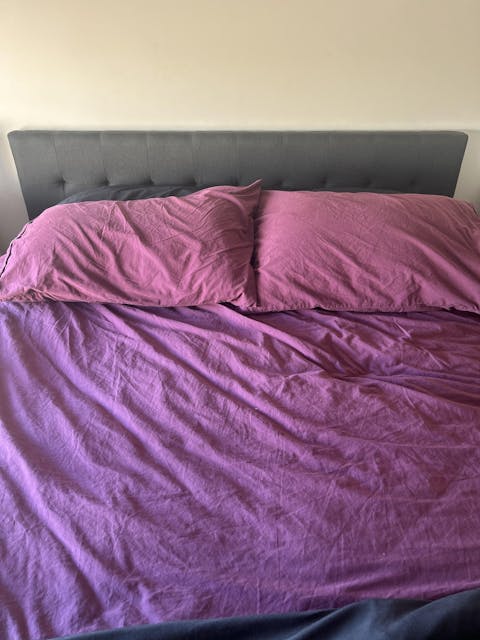 Queen Premium Package | Trinity Queen Bed Frame with Storage Charcoal, Luna Series Euro Top Mattress (Medium Firm) & Bamboo Mattress Topper!