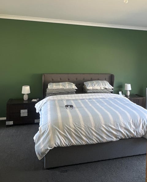 King Premium Package | Elouera Bed Grey, Algarve Euro Top Mattress (Medium Firm) & Bamboo Mattress Topper!