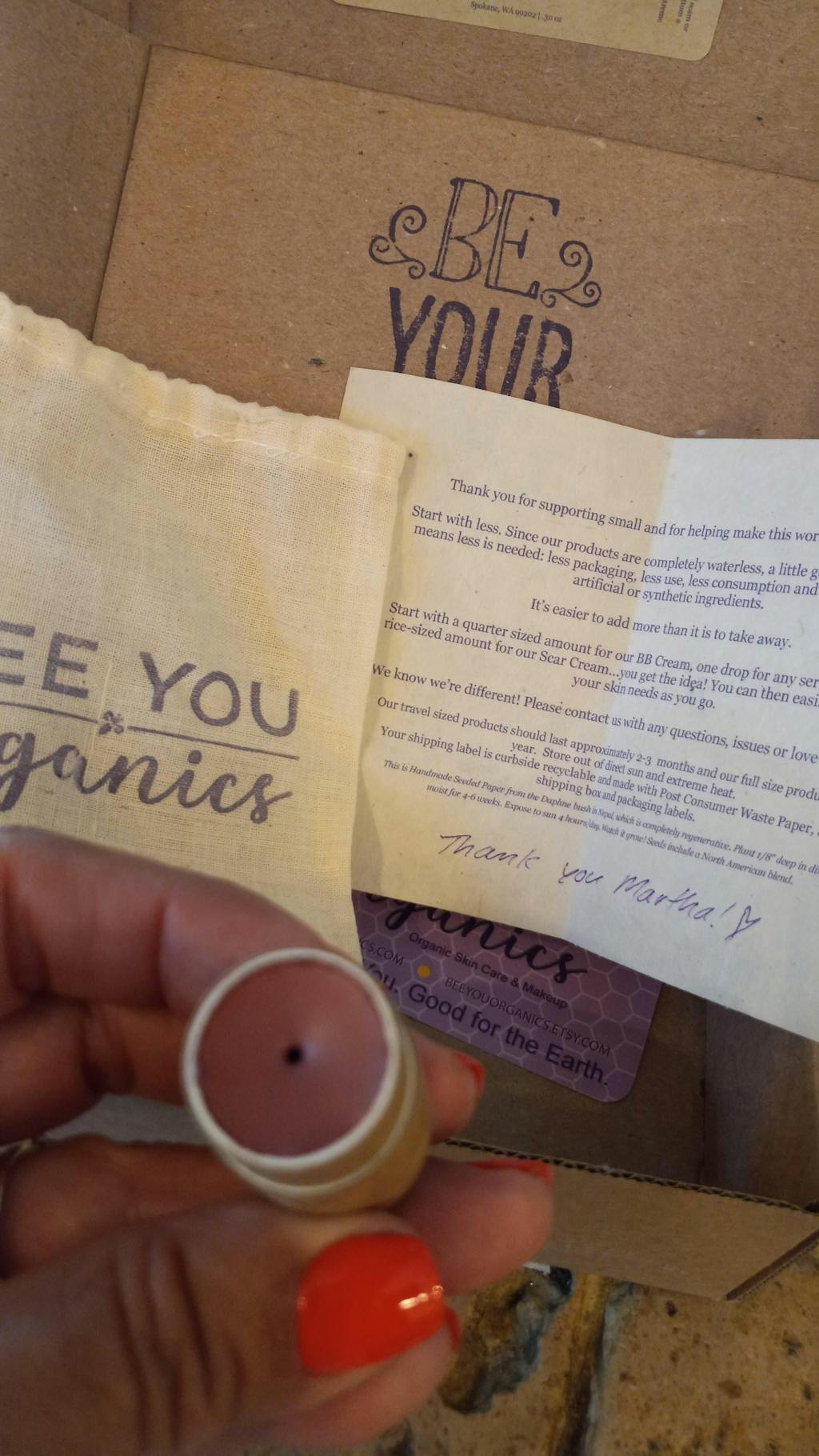 Zinc Oxide Lip Balm Mineral Physical Sunscreen Bee You Organics