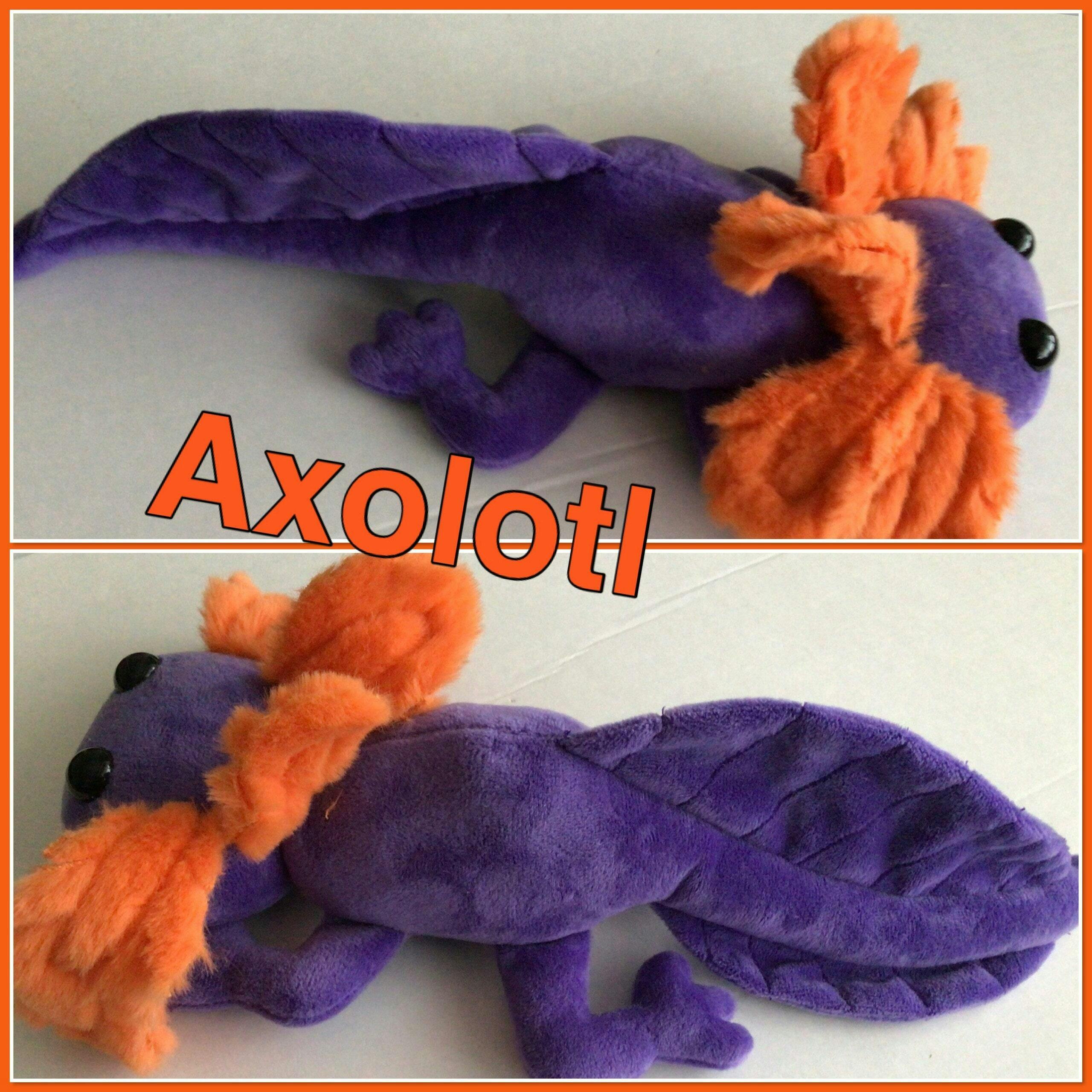 Axolotl Stuffed Animal Sewing Pattern - Digital Download