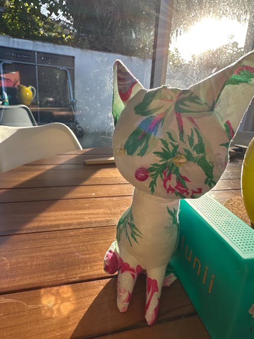 Sitting Kitty Cat Stuffed Animal Sewing Pattern, PDF Plush Pattern - Digital Download