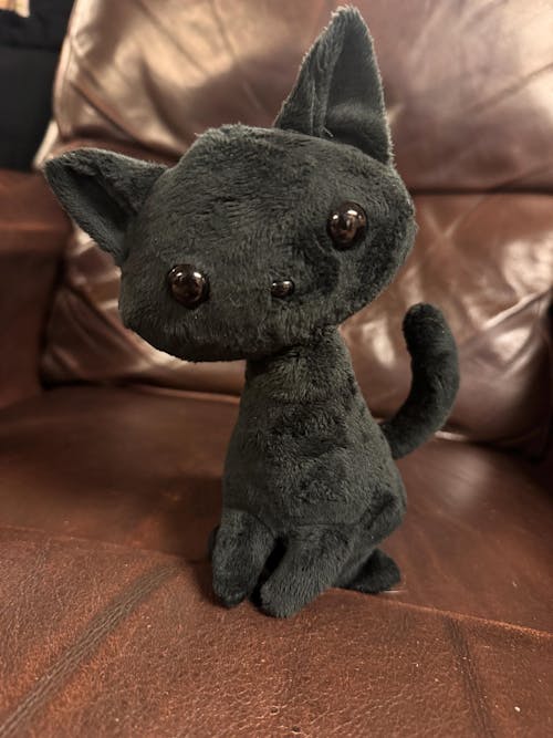 Sitting Kitty Cat Stuffed Animal Sewing Pattern, PDF Plush Pattern - Digital Download