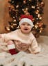 Santa Baby Socks - Red