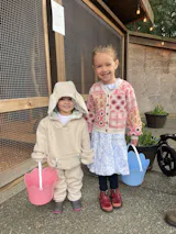 The Little Bunny Story Dress - Blue