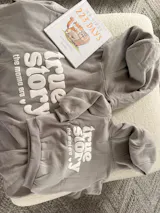 True Story Hoodie - Grey