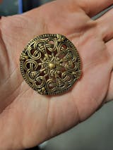 Wikinger Fibel im Borre Stil