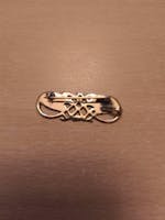 Vogelbrosche im Urnes Stil