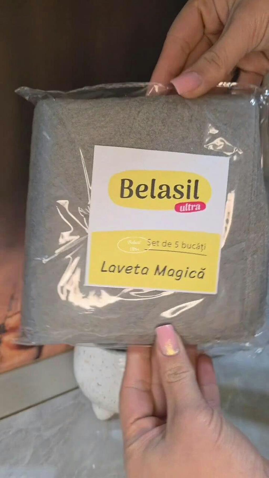 Pachet 10 lavete: 5 microfibră + 5 abrazive