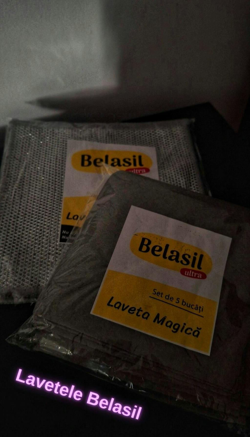 Pachet 10 lavete: 5 microfibră + 5 abrazive