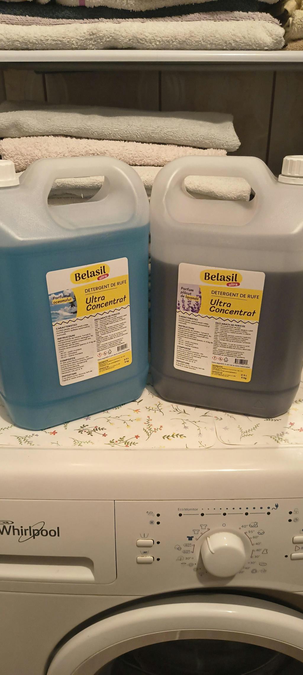 Detergent GEL pentru rufe 10L, Ocean + Lavanda