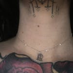 Gothic Font Initial Necklace