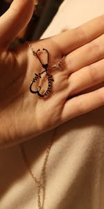 Personalized Stethoscope Necklace With Name And Heartbeat