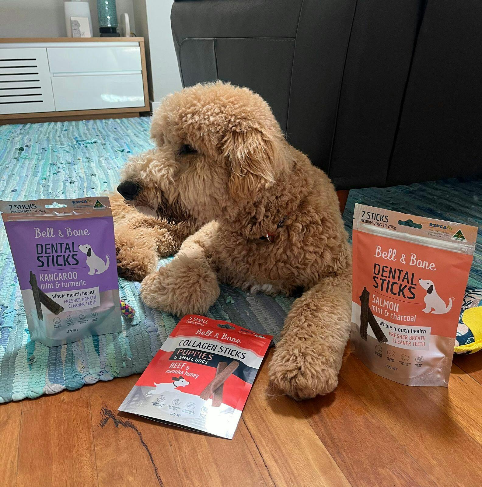 Kangaroo Dental Chews Kangaroo Dog Treats Kangaroo, Mint & Turmeric