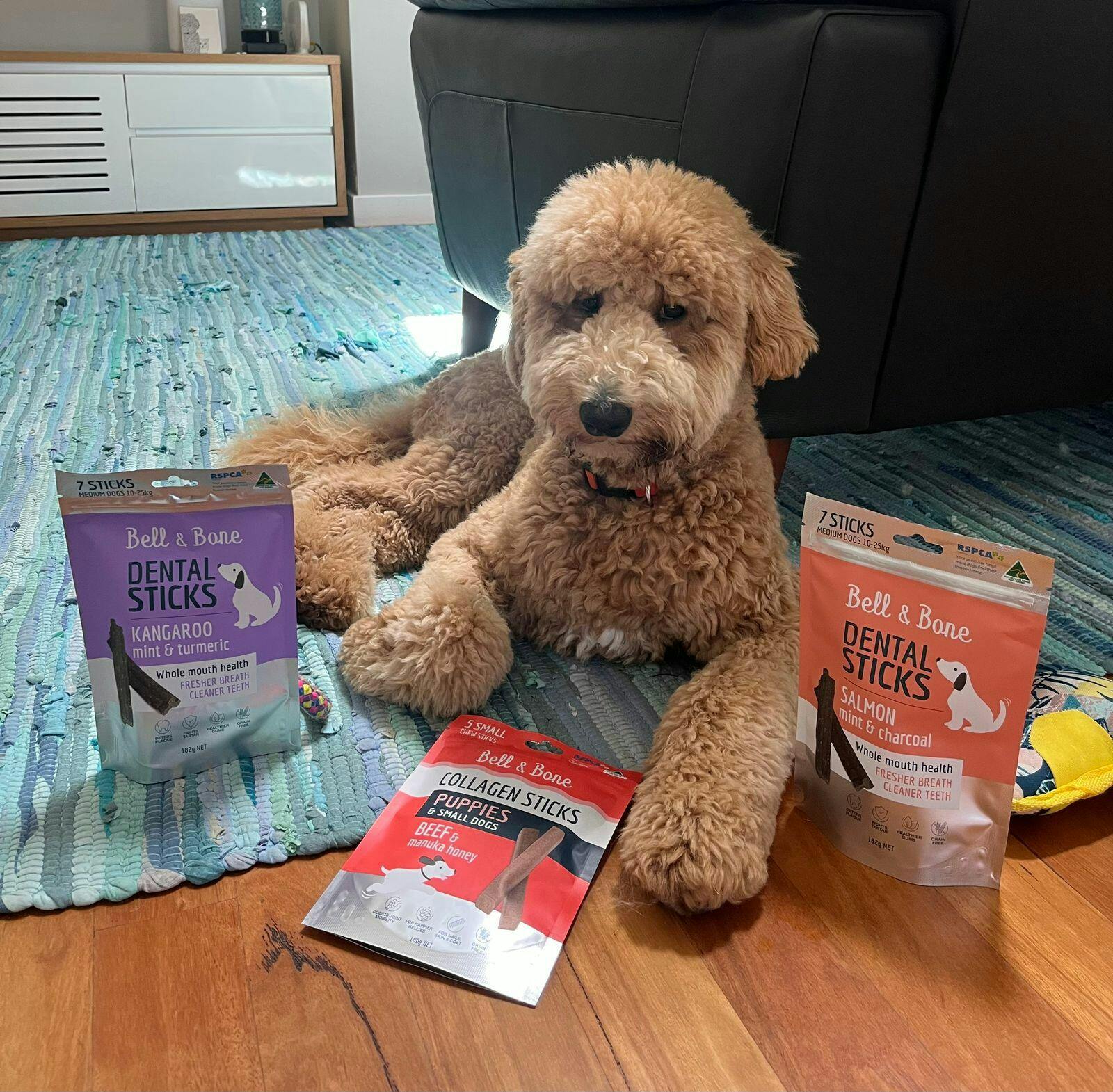 Kangaroo Dental Chews Kangaroo Dog Treats Kangaroo, Mint & Turmeric