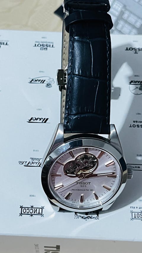 Tissot Gentleman Powermatic 80 Open Heart Watch T127.407.11.031.01