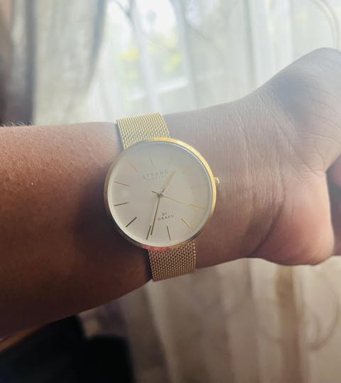 Obaku Strand Sunset Gold 35mm Watch - S700LXGIMG