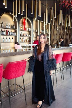 Black feather robe long Handmade