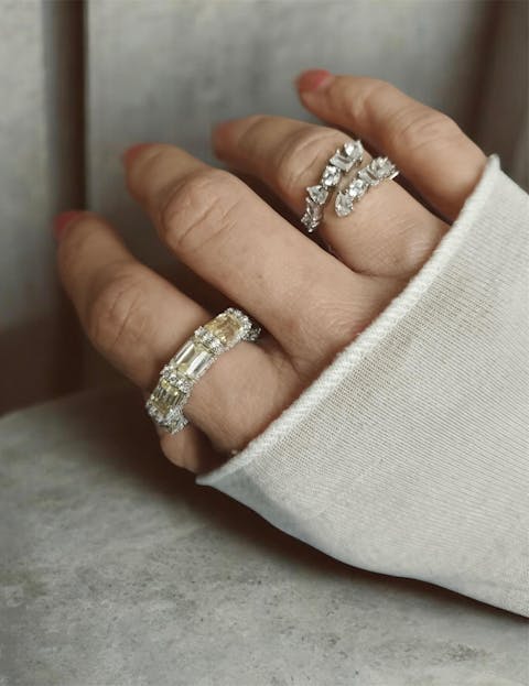 DUCHESSE MIEL ✧ Anello ARGENTO 925/Giallo