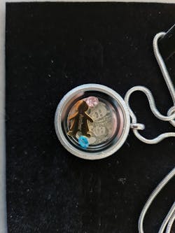 Sparkling Dream Locket Necklace