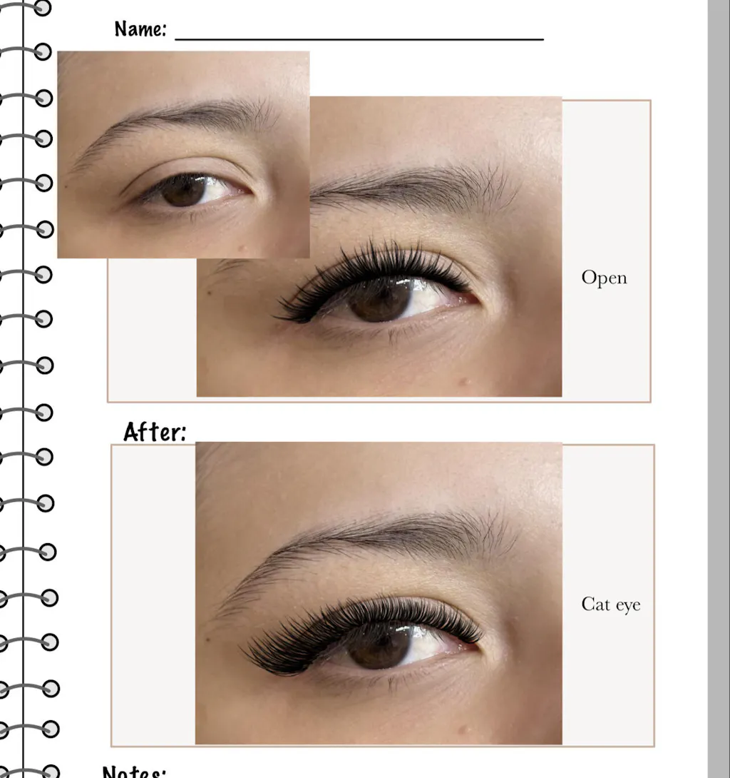 Lash Sticker Styling Notebook – Bellemory