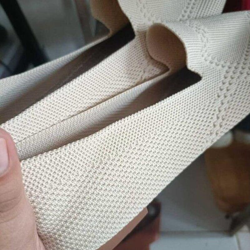 Chic Mesh Loafers – Soft Knit Ballet Flats