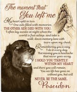 Dog Memorial Gift Personalized Dog Memorial Wall Art, Custom Pet ...