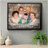 Family Portrait With Deceased Loved One, Add Deceased Loved One To Picture,  Family Painting With Passed Loved Ones, Combine Photos