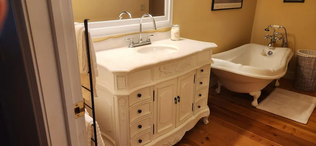 48" Antique white Morton Bathroom Sink Vanity - HF-2815W-AW-48