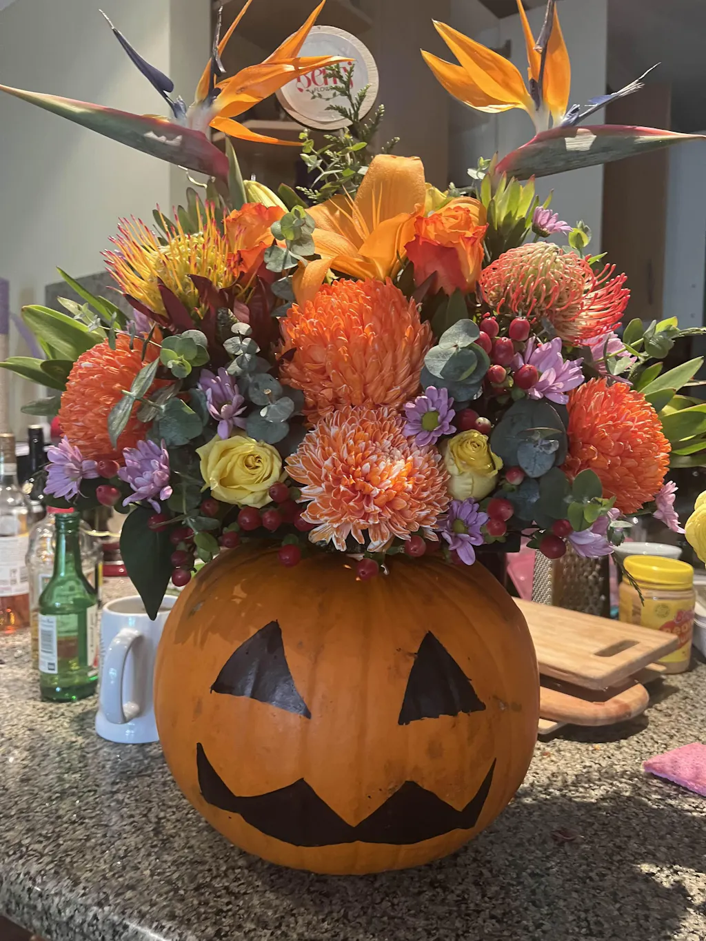 Halloween Pumpkin Bloom