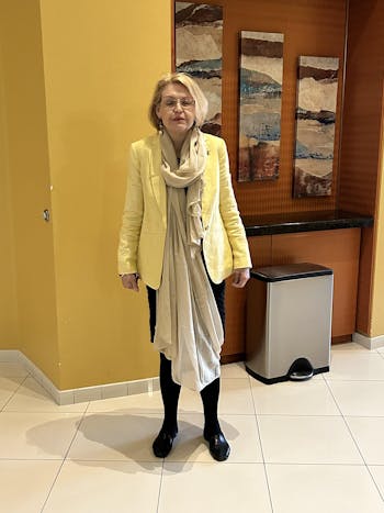 SCARF - SILK MOUSSELINE beige