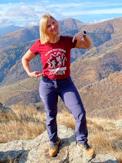 Ich werde nicht aufgeben - Damen Organic T-Shirt'