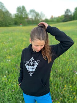 Berg - Geometrisch - Unisex Organic Hoodie