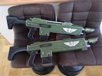 3D-Printed Warhammer 40k Imperial M36 Lasgun 3D printed cosplay prop