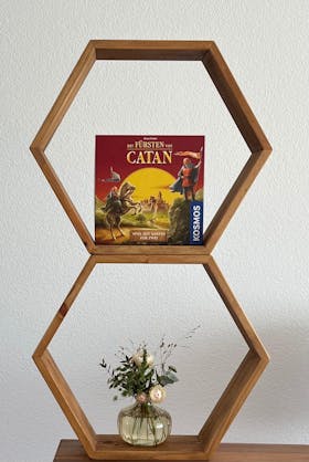 Wandregal "Olaf" - Hexagon