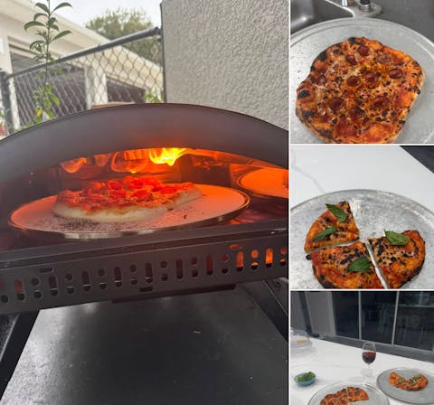 Limited time SALE! - Bertello SimulFIRE 16” Rotating Outdoor Pizza Oven (Sale ends Feb. 22nd)