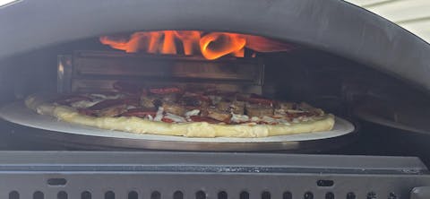 Limited time SALE! - Bertello SimulFIRE 16” Rotating Outdoor Pizza Oven (Sale ends Feb. 22nd)