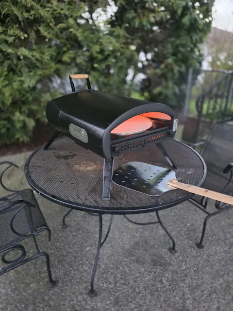 PRE-ORDER Bertello SimulFIRE 16” Rotating Outdoor Pizza Oven - Limited-Time Sale Ends April 10th (Est. Shipping April 2026)