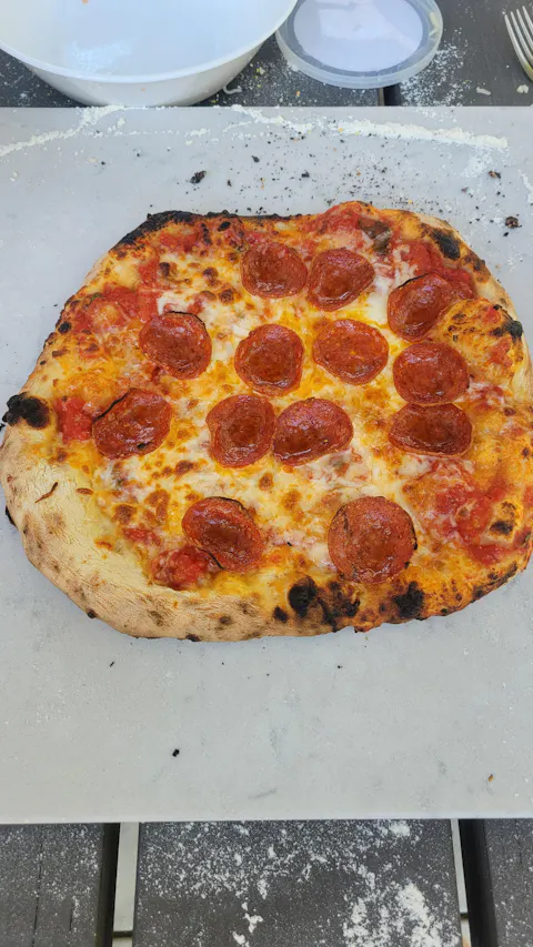 PRE-ORDER Bertello SimulFIRE 16” Rotating Outdoor Pizza Oven - Limited-Time Sale Ends April 10th (Est. Shipping April 2026)