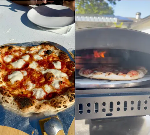 PRE-ORDER Bertello SimulFIRE 16” Rotating Outdoor Pizza Oven - Limited-Time Sale Ends April 12th (Est. Shipping April 2026)