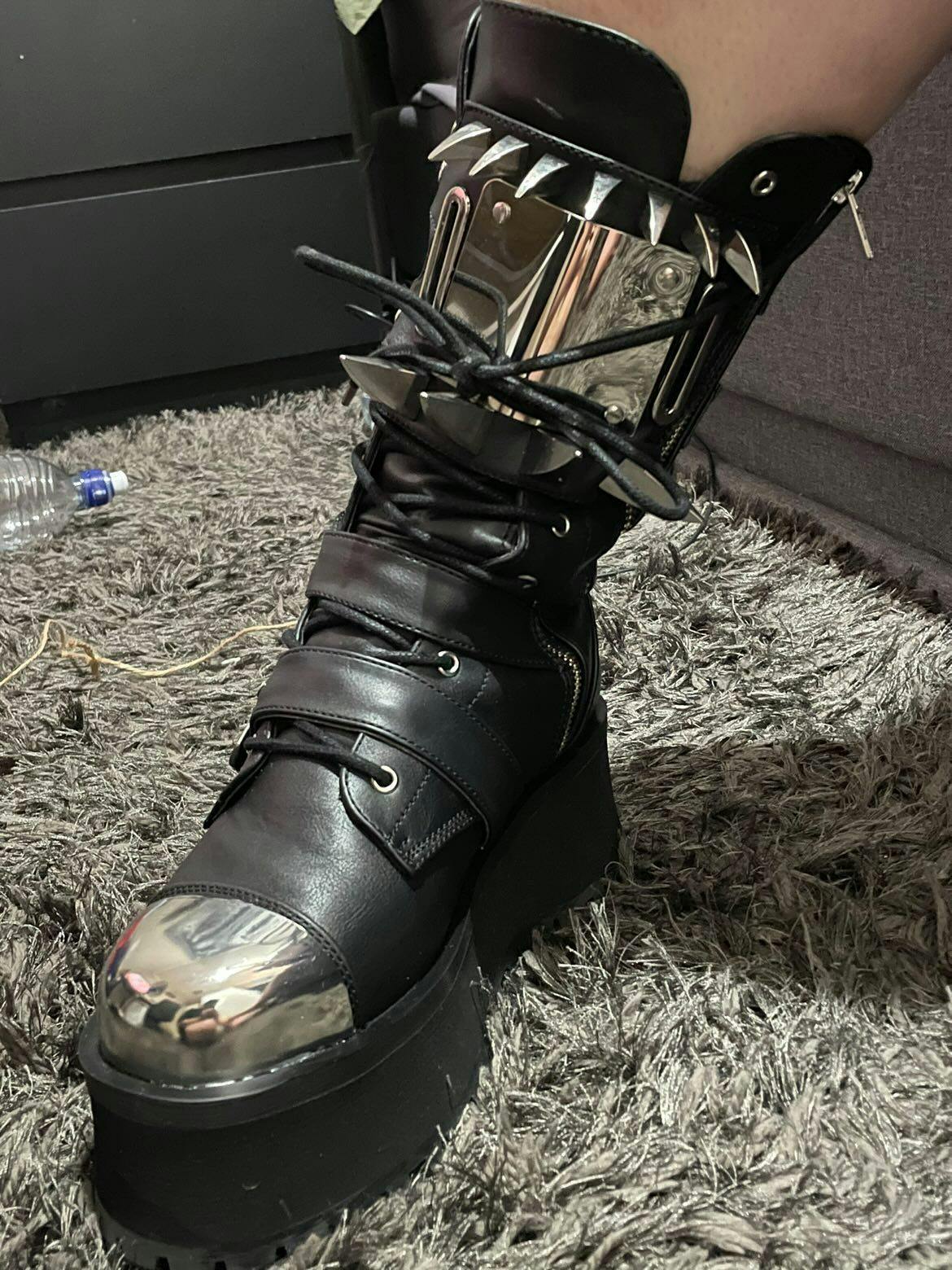 GRAVEDIGGER-250 [Black] | BOOTS [PREORDER] | DEMONIA BOOTS
