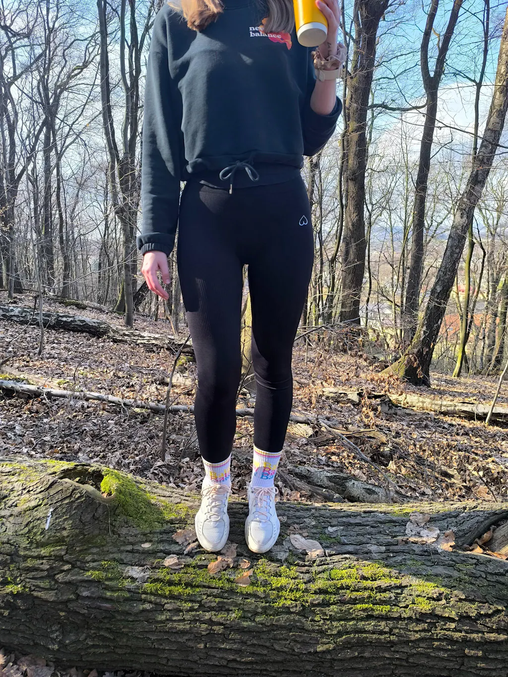 Czarne Legginsy Modelujące - Body Boost